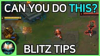 Blitzcrank Tips / Tricks / Guides - How to Carry with Blitzcrank