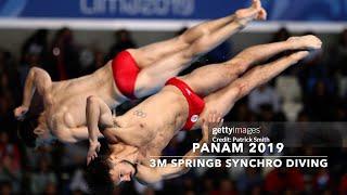 Men's 3m SPRING BOARD DIVING FINALS | Pan American Games 2019 Lima |  | Re-watch