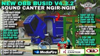 OBB BUSSID V4.3.2 SOUND CANTER NGIR-NGIR|MABAR PAKE TRUK!