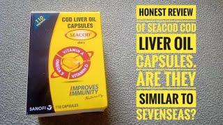 Honest Review of Seacod Cod Liver Oil Capsules. Are they similar to SevenSeas?