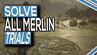 How To Solve ALL Merlin Trials In Hogwarts Legacy