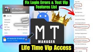  MT Manager VIP Account | Login Error Fix| Clown Tricks