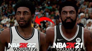 NBA 2K22 vs NBA 2K21 Graphics/Gameplay Comparison (PS5)