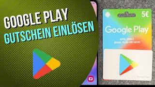 Google Play Karte einlösen 2024