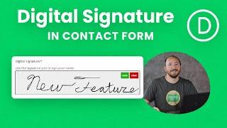 How To Add A Digital Signature Field To The Divi Contact Form Module