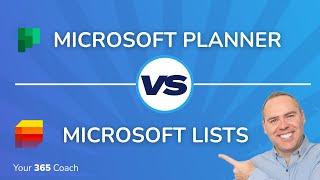 How to Choose Between Microsoft Lists and Microsoft Planner for Task Management