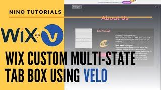 How to Add a Tab Feature to Your Multi-State Tab Box on Wix - Wix Code Tutorial - Velo