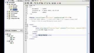 Video J2ee - créer une application web avec NetBeans