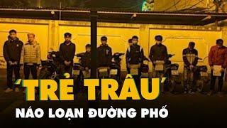 "Trẻ trâu" phóng xe máy náo loạn Thị xã Sơn Tây bị cảnh sát vây bắt