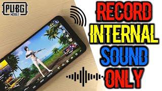 How to Record only Pubg Sound ? How to Record Internal Audio in Pubg? Internal Sound With Voice Chat