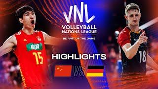  CHN vs.  GER - Highlights Week 2 | Men's VNL 2023