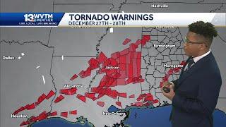 Alabama Weather Forecast: Cooler air returns after tornado warnings stretched across the southeast.