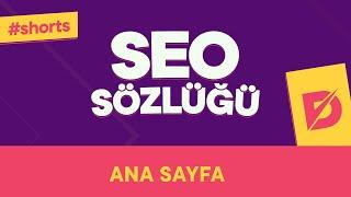 Ana Sayfa Nedir? | Dopinger SEO Terimleri | 89. Video