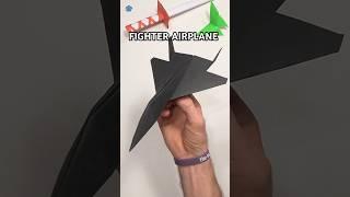 EASY PAPER SU-57 JET FLY REALLY FAR TUTORIAL | HOW TO MAKE A COOL PAPER PLANE STEP BY STEP