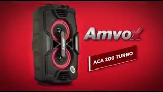 CAIXA AMPLIFICADA ACA 200 TURBO Amvox - QualitySP