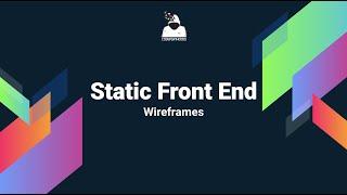 Static frontend course: Wireframes