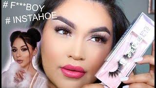 BADDIE B LASHES || DEMO & REVIEW