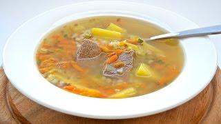 Как приготовить суп с мясом и вермишелью