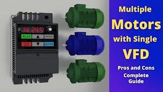 How to control Multiple Motors with One VFD ?