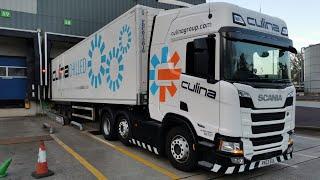 LIVRARE MANCARE Northwich cu SCANIA SUPER  adrian cox