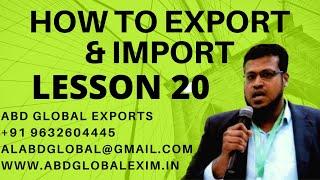 #ExportTraining#ABDGlobalExports-EXPORT PRODUCT AND MARKET SELECTION ENGLISH VERSION