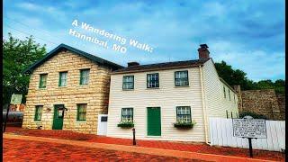 Hannibal, MO: Wandering Walks of Wonder Slow TV Walking Tour 4K