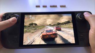 Forza Horizon 5 - Steam Deck handheld gameplay | 60fps high graphics