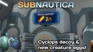 Cyclops Decoy & Hologram in the game! | Subnautica News #66