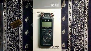 So I Bought a TASCAM for 9 Subscribers... ASMR TASCAM DR-05 Unboxing&Test