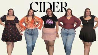 Cider Plus Size Try On Haul | Size 18/20 Fall Outfits