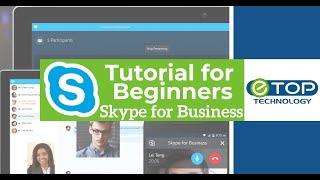 Skype For Business  A Tutorial for Beginners using Office 365 