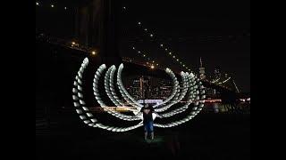 Lightpainting in DUMBO, NYC!