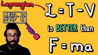 Why Lagrangian Mechanics is BETTER than Newtonian Mechanics F=ma | Euler-Lagrange Equation | Parth G