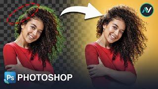 How To Remove Color Fringing on Hair in Photoshop 2024 | Photoshop Tutorial 2024