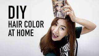 DIY Hair Color at Home | ทำสีผมเองที่บ้าน Schwarzkopf #Mirror Ash | WEARTOWORKSTYLE