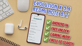 Evolution X 9.4 Based on Android 14 for Redmi Note 8 (Gingko) | Android 14 | Detailed Review