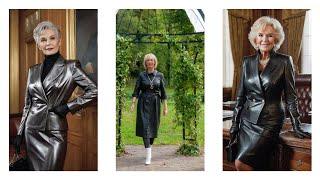 Elegant & Stunning Older Women Leather Fashion Ideas For Attractive Looking