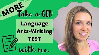 FREE HiSET Writing & GED Language Arts PRACTICE TEST 2023