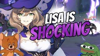 I Used Lisa For The First Time Since Genshin Impact Beta...