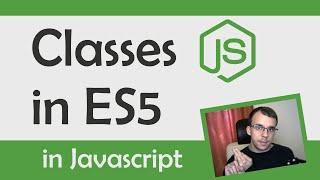 Creating classes in EcmaScript 5