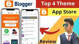 Best 4 App Store Themes in blogger App Store Templates For Blogger Sites || App store blogger Themes