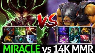 MIRACLE [Terrorblade] Carry Hard Game VS 14K MMR Alchemist Dota 2