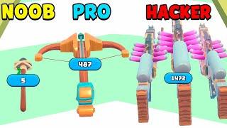 NOOB vs PRO vs HACKER - Weapon Evolution