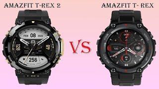 Amazfit T-Rex 2 VS Amazfit T-Rex Comparison