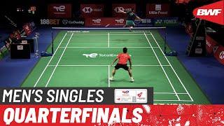 BWF Thomas Cup | Anthony Sinisuka Ginting (INA) vs Lee Zii Jia (MAS) | QF