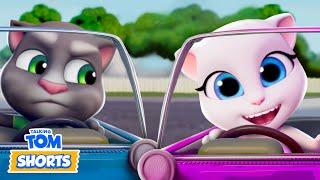 Tom's Cool Rides! ️ Talking Tom Shorts | Fun Cartoon Collection