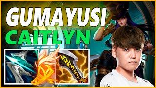 GUMAYUSI CAITLYN ADC GAMEPLAYSEASON 12 LEAGUE OF LEGENDS