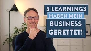 3 Learnings aus 10 Jahren als Unternehmer