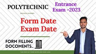 UP Polytechnic Form Date/Exam Date 2023 Online Form, Registration – JEECUP