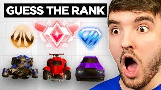 Can I guess YOUR Rocket League Ranks!? (impossible edition)